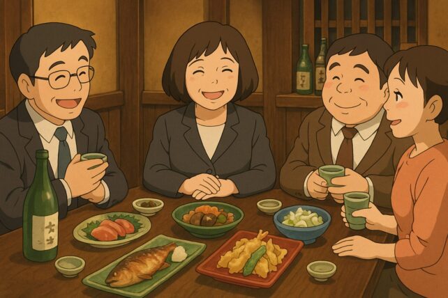 経営者さんが毎晩会食する様子